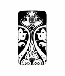 Amazon Brand - Solimo Designer S Shape Rangoli 3D Printed Hard Back Case Mobile Cover for InFocus M350