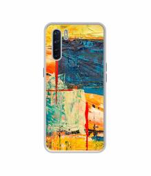 Amazon Brand - Solimo Designer Multicolor Box UV Printed Soft Back Case Mobile Cover for Oppo F15