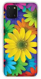 Amazon Brand - Solimo Designer Multicolor African Daisy Design Printed Soft Back Case Mobile Cover for Samsung Galaxy Note 10 Lite