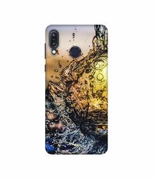 Amazon Brand - Solimo Designer Water Drop Reflection 3D Printed Hard Back Case Mobile Cover for Asus Zenfone Max M1 ZB555KL