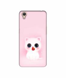 Amazon Brand - Solimo Designer Kitty 3D Printed Hard Back Case Mobile Cover for Oppo A37