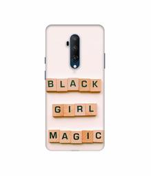 Amazon Brand - Solimo Designer Black Girl Magic 3D Printed Hard Back Case Mobile Cover for OnePlus 7T Pro