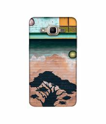 Amazon Brand - Solimo Designer Tree Painting 3D Printed Hard Back Case Mobile Cover for Samsung Galaxy J2 Prime