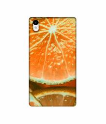 Amazon Brand - Solimo Designer Orange Slice 3D Printed Hard Back Case Mobile Cover for Sony Xperia Z2