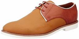 Amazon Brand - Symbol Men's Tan Synthetic Sneakers-8 UK/India (42 EU) (AZ-KY-300C)