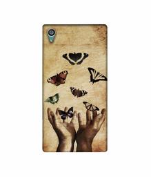 Amazon Brand - Solimo Designer Butterflies 3D Printed Hard Back Case Mobile Cover for Sony Xperia Z5 Dual