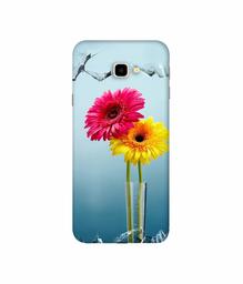 Amazon Brand - Solimo Designer Sun Flower 3D Printed Hard Back Case Mobile Cover for Samsung Galaxy J4 Plus