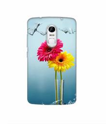 Amazon Brand - Solimo Designer Sun Flower 3D Printed Hard Back Case Mobile Cover for Lenovo Vibe X3