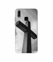 Amazon Brand - Solimo Designer Cross 3D Printed Hard Back Case Mobile Cover for Vivo Y95