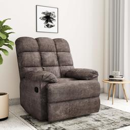 Amazon Brand - Solimo Biela Single Seater Fabric Recliner