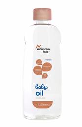 Mountain Falls Baby Oil, Shea Butter, Compare to Johnson's, 14 Fluid Ounce