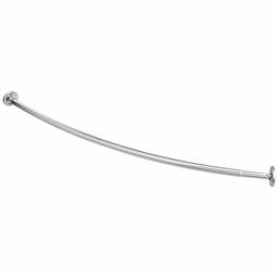 AmazonBasics Extendable Curved Shower Rod - 48