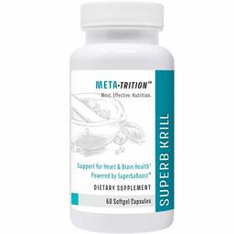 Metatrition Superb Krill Nutritional Supplements, 60 Count