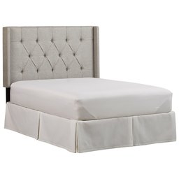 Amazon Brand – Rivet Elaine Tufted Line Upholstered Headboard Full / Queen, 60