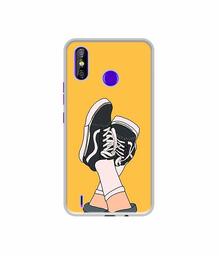 Amazon Brand - Solimo Designer Boy Shoes Pattern UV Printed Soft Back Case Mobile Cover for Tecno Spark 4 Air