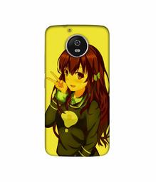 Amazon Brand - Solimo Designer DJ Girl Vector 3D Printed Hard Back Case Mobile Cover for Motorola Moto G5