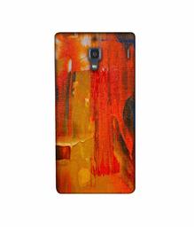 Amazon Brand - Solimo Designer Orange Canvas 3D Printed Hard Back Case Mobile Cover for Xiaomi Redmi 1S