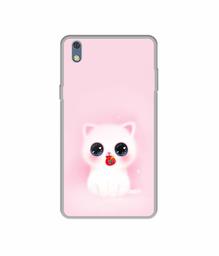 Amazon Brand - Solimo Designer Kitty UV Printed Soft Back Case Mobile Cover for Lyf Water 8