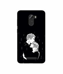 Amazon Brand - Solimo Designer Couples Standing in Rain 3D Printed Hard Back Case Mobile Cover for Gionee A1 Lite