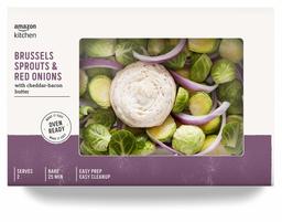 Amazon Kitchen, Brussels Sprouts & Red Onions, 8.5 oz