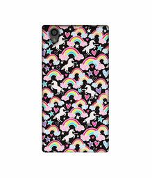 Amazon Brand - Solimo Designer Unicorn Texture 3D Printed Hard Back Case Mobile Cover for Sony Xperia L1