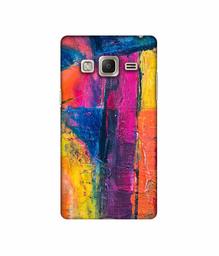 Amazon Brand - Solimo Designer Color Mash On Canvas 3D Printed Hard Back Case Mobile Cover for Samsung Z3