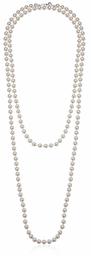 Amazon Essentials Cream Colored Simulated Pearl Strand Necklace (8mm)