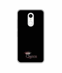 Amazon Brand - Solimo Designer Queen UV Printed Soft Back Case Mobile Cover for Spice V801