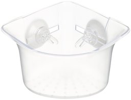 AmazonBasics Suction Shower Basket Shelf