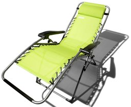 Strathwood Basics Anti-Gravity Adjustable Recliner Chair, Lime Fizz