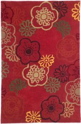 Pinzon 3'6 X 5'6 Hand-tufted Summer Garden Wool Rug