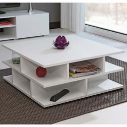 Movian Segre Coffee Table 70 x 70 x 29 cm (L x D x H), White