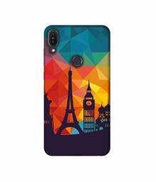 Amazon Brand - Solimo Designer Colored Paris 3D Printed Hard Back Case Mobile Cover for Asus Zenfone Max Pro M1 ZB601KL