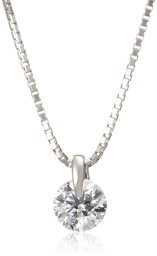 AJC Collection 0442-8294-0012-0000 Diamond Platinum 900 Necklace, 0.3 ctup, E Color up, SI2up, Excellent