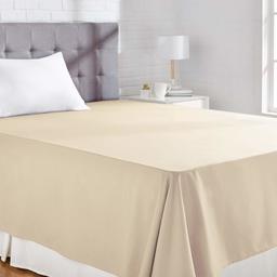 AmazonBasics 200TC Poly Cotton Flat Sheet