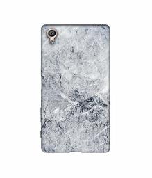 Amazon Brand - Solimo Designer Grayish Marble 3D Printed Hard Back Case Mobile Cover for Sony Xperia X