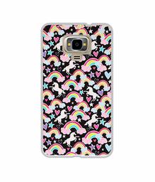 Amazon Brand - Solimo Designer Unicorn Texture UV Printed Soft Back Case Mobile Cover for Samsung Z4