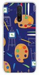 Amazon Brand - Solimo Designer Multicolor Painting Utensils Printed Soft Back Case Mobile Cover for Poco X2 / Xiaomi Redmi K30