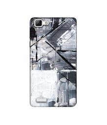 Amazon Brand - Solimo Designer Gary Canvas 3D Printed Hard Back Case Mobile Cover for Vivo V1