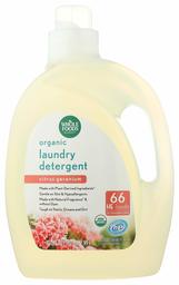 WHOLE FOODS MARKET Organic Citrus Geranium 100oz Laundry Detergent, 100 FZ