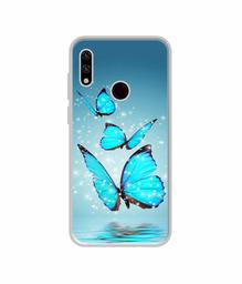 Amazon Brand - Solimo Designer Flying Butterflies UV Printed Soft Back Case Mobile Cover for Micromax Ione Note