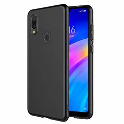 (Renewed) Amazon Brand - Solimo Redmi Y3 Mobile Cover (Hard Back & Slim),Black