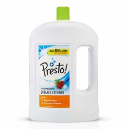 Amazon Brand - Presto! Disinfectant Floor Cleaner Pine, 2 L