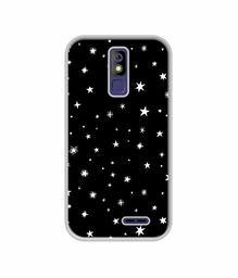 Amazon Brand - Solimo Designer Sperking Stars UV Printed Soft Back Case Mobile Cover for Panasonic P100