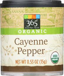 365 Everyday Value, Organic Cayenne Pepper, 0.53 oz