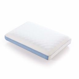 POLAR SLEEP Memory Foam Sleeping,2-in-1 Ventilated Neck Pain, for Back, Stomach, Side Sleepers,Hypoallergenic Ergonomic Orthopedic Cooling Gel Pillow, CertiPUR-US, 24 x 16 x 4.7 inch, White