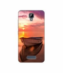 Amazon Brand - Solimo Designer Boat 3D Printed Hard Back Case Mobile Cover for Gionee P7 Max