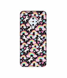 Amazon Brand - Solimo Designer Unicorn Texture 3D Printed Hard Back Case Mobile Cover for Vivo S1 Pro