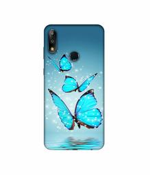 Amazon Brand - Solimo Designer Flying Butterflies 3D Printed Hard Back Case Mobile Cover for Asus ZenFone Max Pro M2