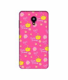 Amazon Brand - Solimo Designer Little Princess Pattern 3D Printed Hard Back Case Mobile Cover for Meizu M2